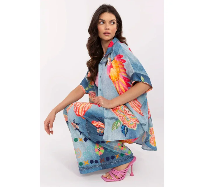 Košile s krátkým rukávem model 210033 Italy Moda Košile s krátkým rukávem model 210033 Italy Moda