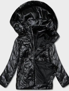 Černá dámská bunda s odepínací kapucí model 18049955 - S'WEST