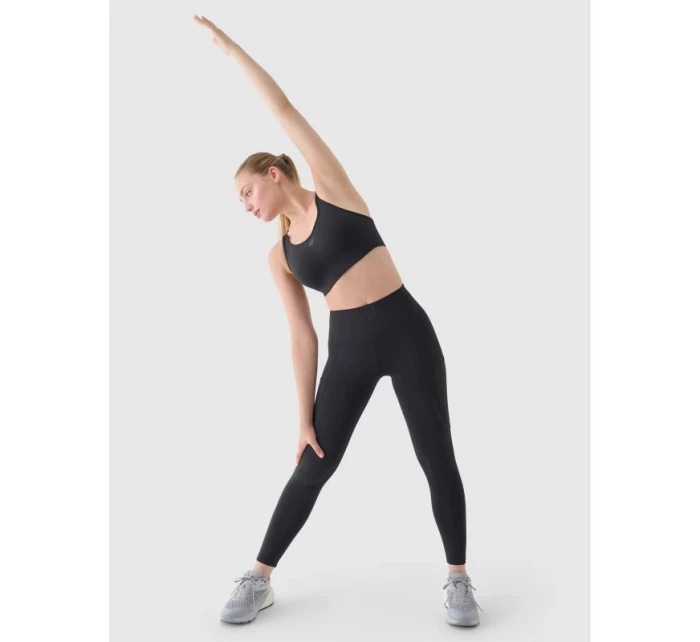 Dámské běžecké legíny s vysokým pasem 4F 4FWAW24TFTIF267-22S dámské Dámské běžecké legíny s vysokým pasem 4F 4FWAW24TFTIF267-22S dámské