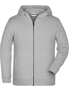 Dětská mikina s kapucí grey heather model 22534379 - Daiber