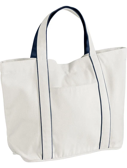 Westford Mill W 950 Středně velká taška "Courtside" 50.0950 soft white/french navy Westford Mill W 950 Středně velká taška "Courtside" 50.0950 soft white/french navy
