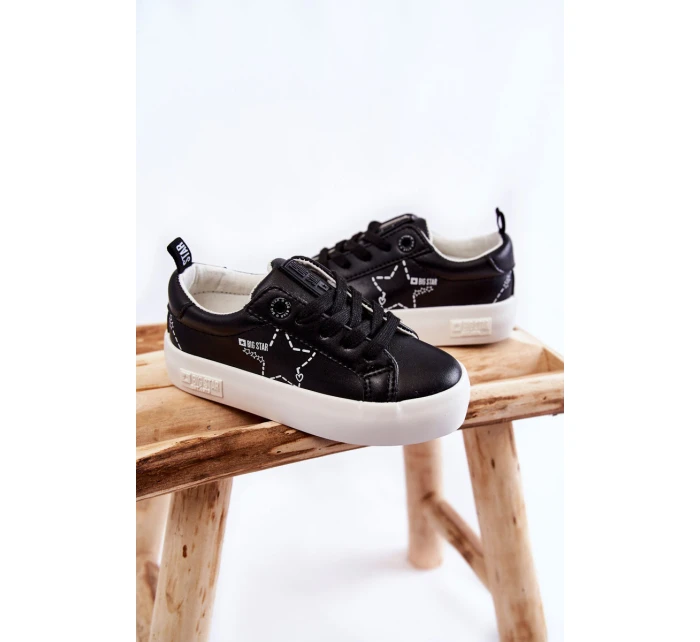 Dětská sportovní obuv Šněrovací Big Star KK374223 Černe Dětská sportovní obuv Šněrovací Big Star KK374223 Černe