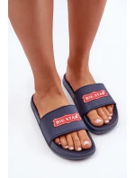 Dámské pantofle Big Star model 21676358 tmavě modré - Big Star Shoes Dámské pantofle Big Star model 21676358 tmavě modré - Big Star Shoes