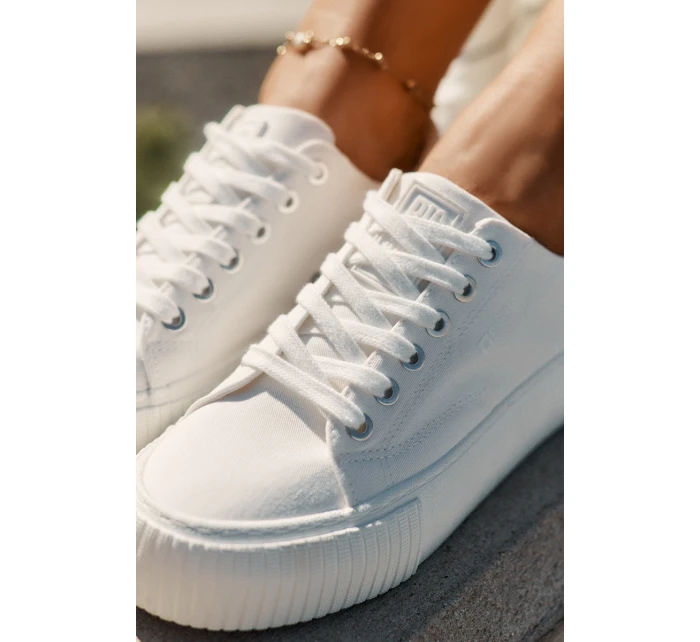 Textilní Dámské Tenisky Big Star model 21692182 Bílé - Big Star Shoes Textilní Dámské Tenisky Big Star model 21692182 Bílé - Big Star Shoes