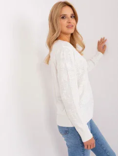 Sweter AT SW model 18900614 ecru - FPrice