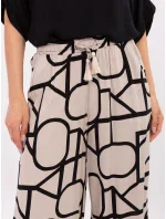 Kalhoty D73771M62237G beige Kalhoty D73771M62237G beige