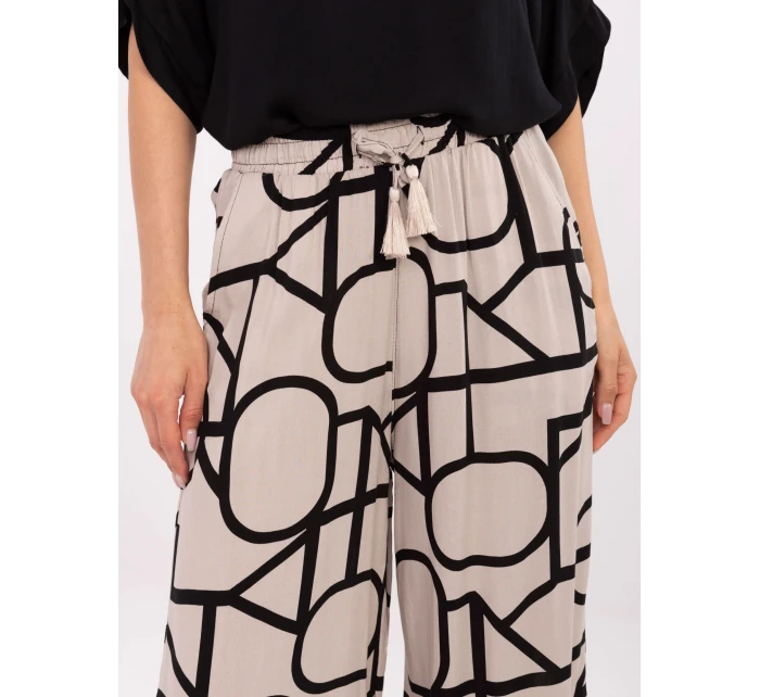 Kalhoty D73771M62237G beige Kalhoty D73771M62237G beige