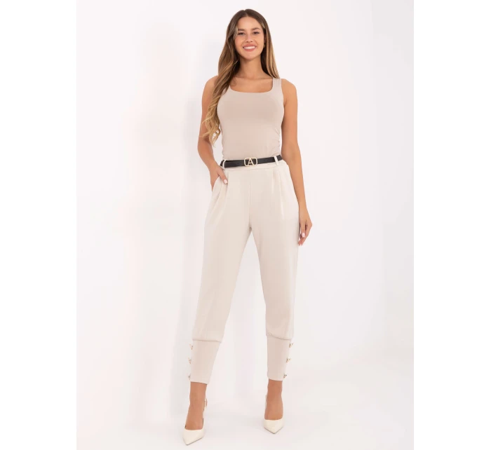 Spodnie IT SP model 21441115 jasny beżowy - FPrice