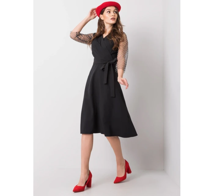 Šaty LK SK 507852.09X černá Šaty LK SK 507852.09X černá