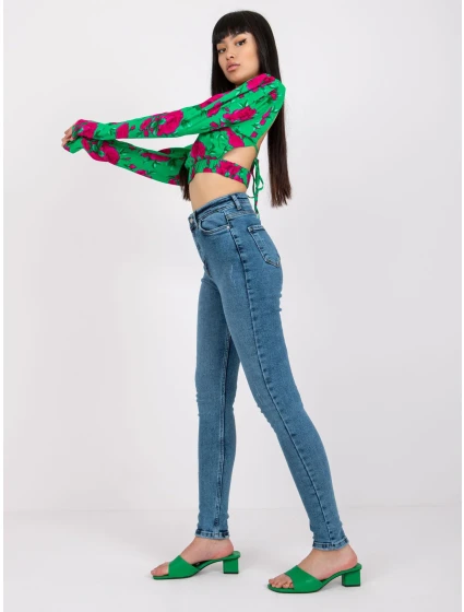 Džínové kalhoty MR SP model 20910515 modré - FPrice Džínové kalhoty MR SP model 20910515 modré - FPrice