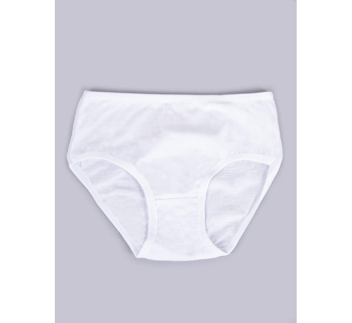 Yoclub Bavlněné dívčí kalhotky 3-Pack BMD-0038G-AA10 White