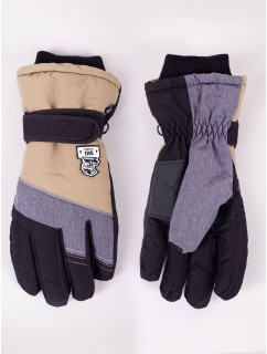 Yoclub Dětské zimní lyžařské rukavice REN-0302C-A150 Vícebarevné