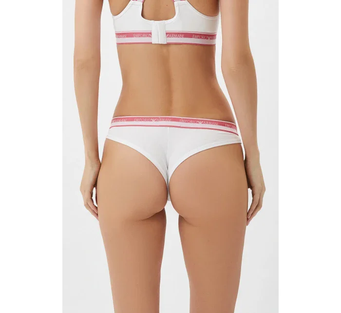 Dámské kalhotky 2Pack 163337 4R227 00010 bílé - Emporio Armani