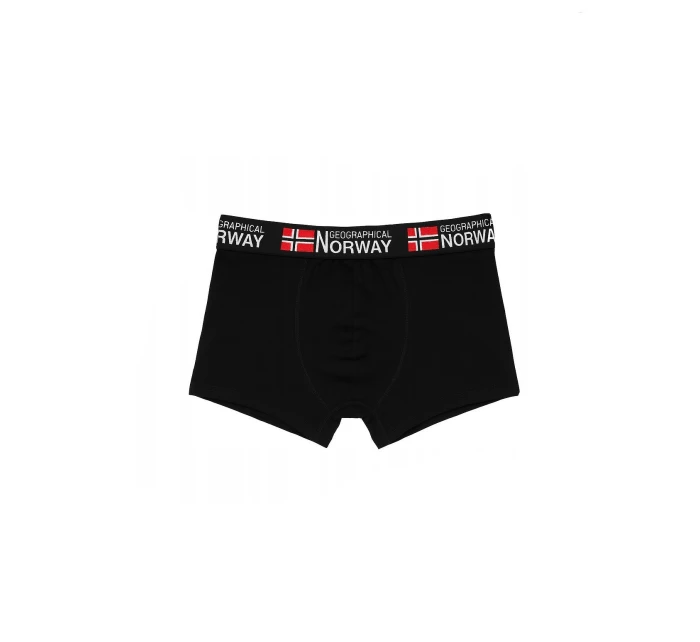 Pánské boxerky 3PACK GN-05 Černá/šedá/tm.modrá - Geographical Norway