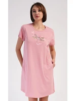 Dámské domácí šaty s krátkým rukávem model 21202723 - Vienetta