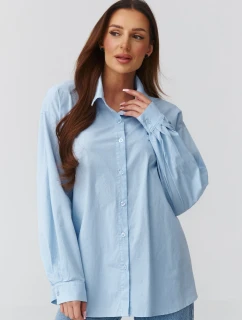 Košile s dlouhým rukávem  model 224102 Makadamia