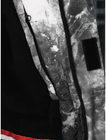 Pánská zimní lyžařská bunda černá model 21995657 - Dstreet Pánská zimní lyžařská bunda černá model 21995657 - Dstreet