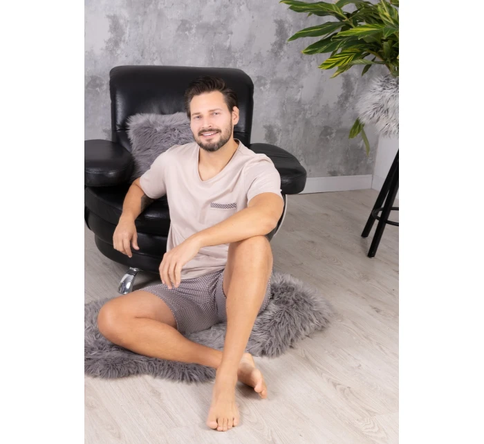 Hotberg 1757 Santa Claus pyžamo kr/r M-2XL