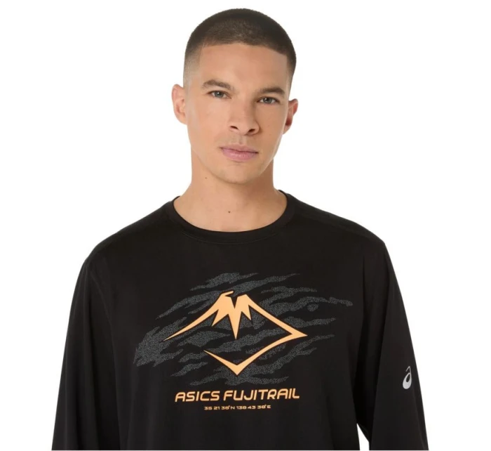 Fujitrail Logo LS Top model 21376192 Black L - Asics Fujitrail Logo LS Top model 21376192 Black L - Asics