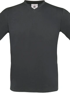 B&C Exact V-Neck Tričko s výstřihem do V 01.0006 dark grey