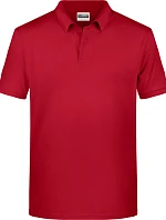 Daiber 8010 Pánské piqué polo z bio bavlny 02.8010 red