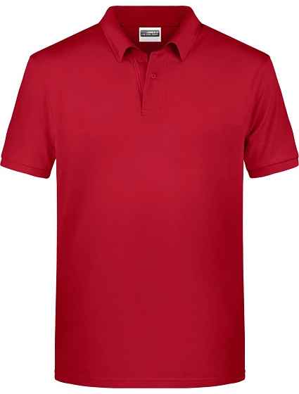 Daiber 8010 Pánské piqué polo z bio bavlny 02.8010 red Daiber 8010 Pánské piqué polo z bio bavlny 02.8010 red