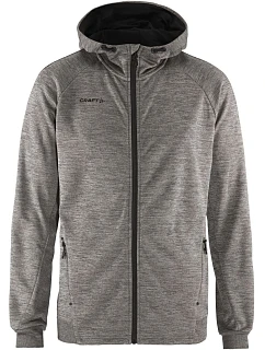 Craft Corporate ADV Unify Hoodie Jacket M Pánská bunda s kapucí 81.9132 dark grey melange
