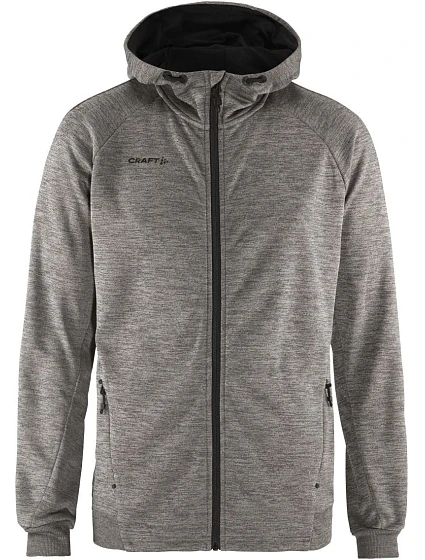 Craft Corporate ADV Unify Hoodie Jacket M Pánská bunda s kapucí 81.9132 dark grey melange Craft Corporate ADV Unify Hoodie Jacket M Pánská bunda s kapucí 81.9132 dark grey melange