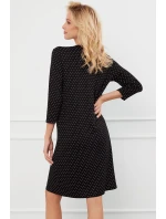 Italian Fashion Puntini r.3/4 barva:print/black