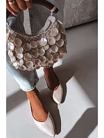 Baleríny z eko kůže Béžové model 22091910 - Boto