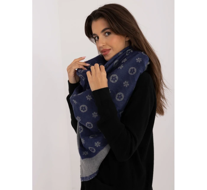 Szalik AT SZ model 20470351 ciemny niebieski - FPrice