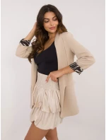 Spódnica DHJ SD model 20535843 beżowy - FPrice Spódnica DHJ SD model 20535843 beżowy - FPrice