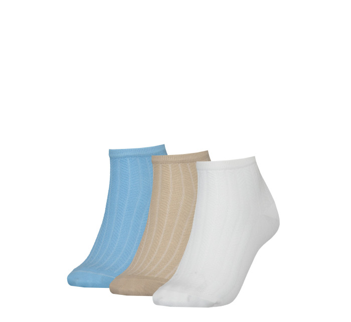 Ponožky Tommy Hilfiger 701222654001 Bílá/béžová/modrá