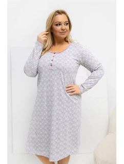 Noční košile Plus Size model 223309 Forever Pink