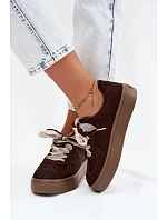 Sportovní boty na platformě model 228743 Step in style