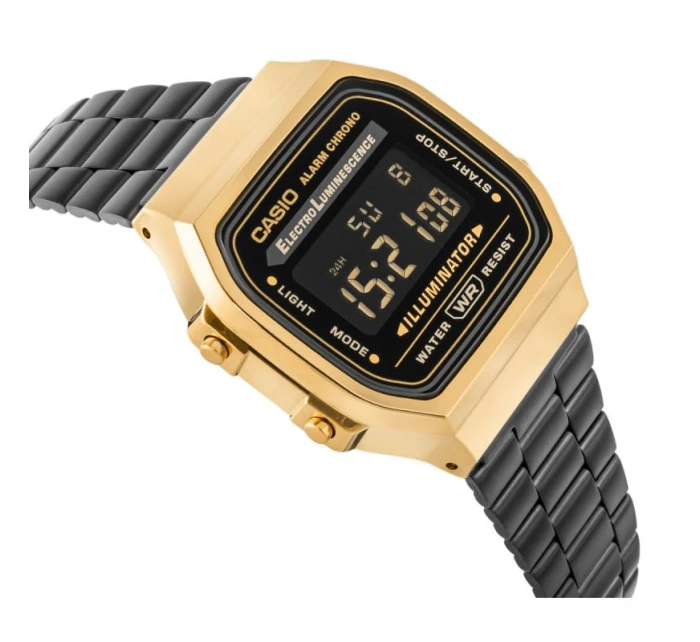 CASIO Vintage pánské hodinky A168WEGB-1BEF + BOX CASIO Vintage pánské hodinky A168WEGB-1BEF + BOX