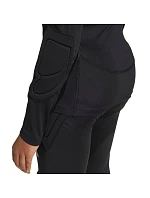 Dětské brankářské tričko Adidas s dlouhým rukávem, černé KA1678