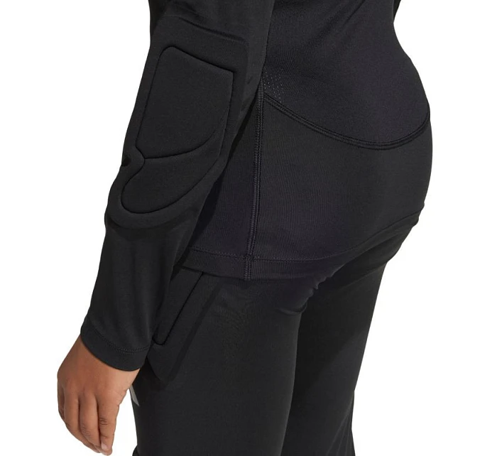 Dětské brankářské tričko Adidas s dlouhým rukávem, černé KA1678