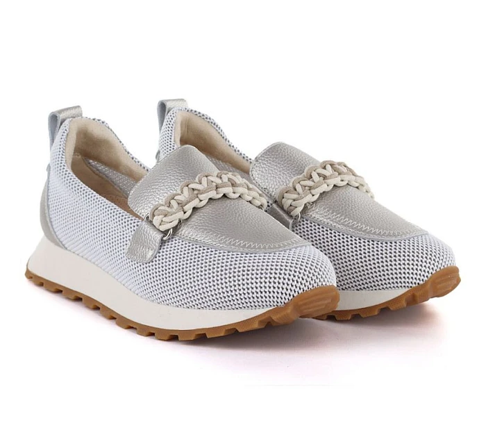 Dámské kožené polobotky sportovní lords gold Cambell 19392 Dámské kožené polobotky sportovní lords gold Cambell 19392