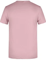 8008 Pánské tričko z bio bavlny model 22438018 soft pink - Daiber 8008 Pánské tričko z bio bavlny model 22438018 soft pink - Daiber