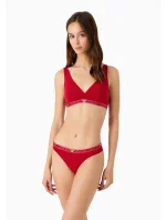 Dámské tanga 2PACK červené model 19015175 - Emporio Armani Dámské tanga 2PACK červené model 19015175 - Emporio Armani