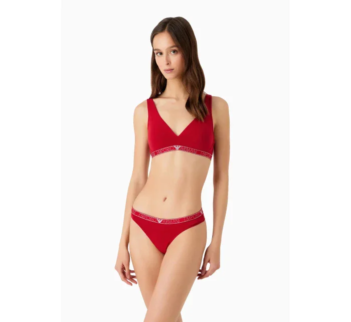 Dámské tanga 2PACK červené model 19015175 - Emporio Armani Dámské tanga 2PACK červené model 19015175 - Emporio Armani