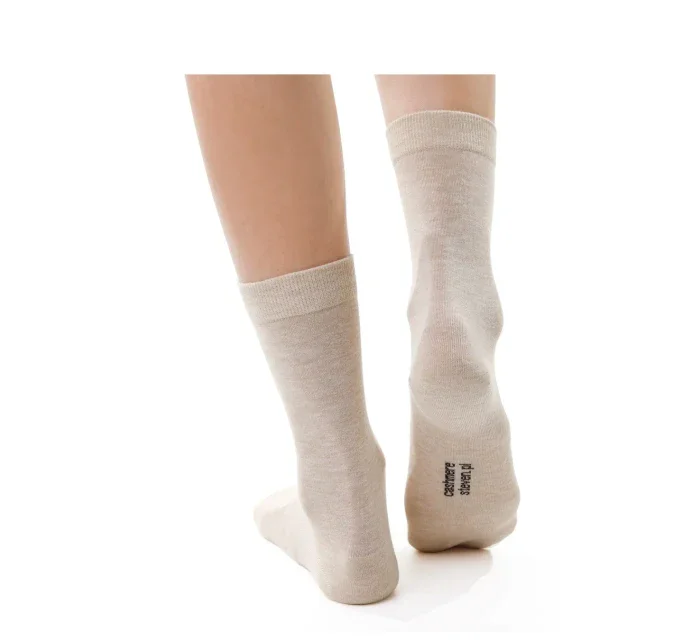 DÁMSKÉ PONOŽKY S KAŠMÍREM 083