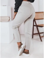 Dámské džínové kalhoty STREETSTYLE light beige FashionStreet UY2375