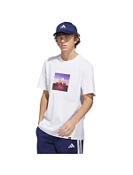 Pánské tričko adidas Summer Heat Graphic white JZ7545 pánské