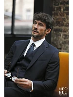 NEOBLU Marius Men (46-64) Pánské sako 24.3164 anthracite melange