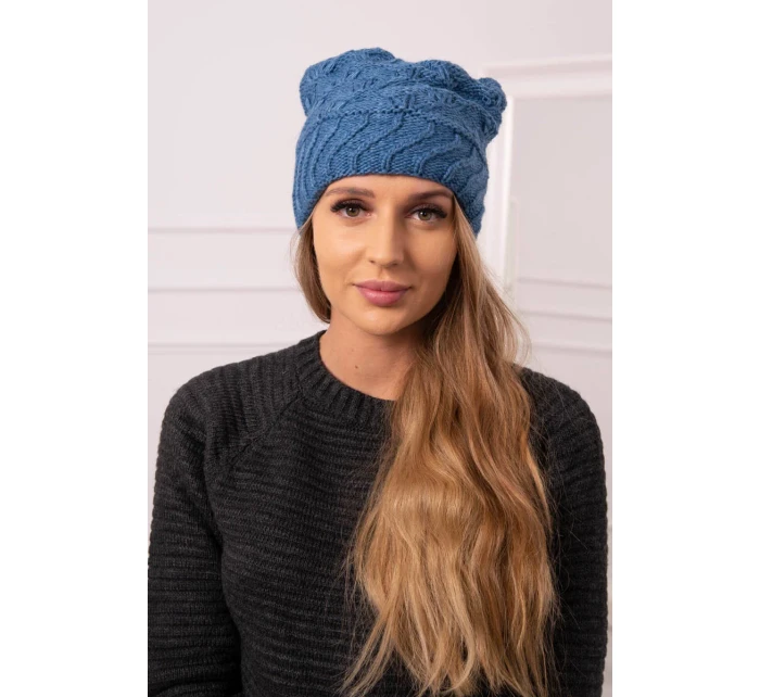 Dámská čepice Dagmara K332 dark denim