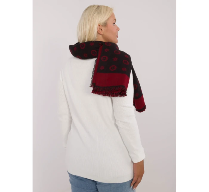 Szalik AT SZ model 20473631 czarno czerwony - FPrice