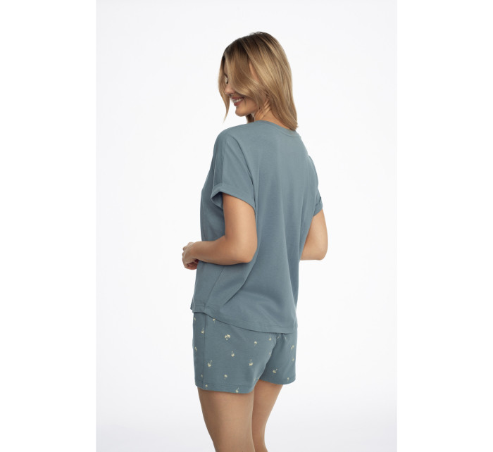 Dámské pyžamo Areka 41257-95X Modrá - Henderson Ladies