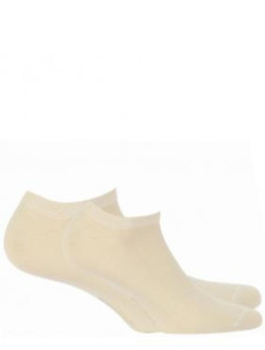 Hladké dámské bambusové ponožky se silikonem